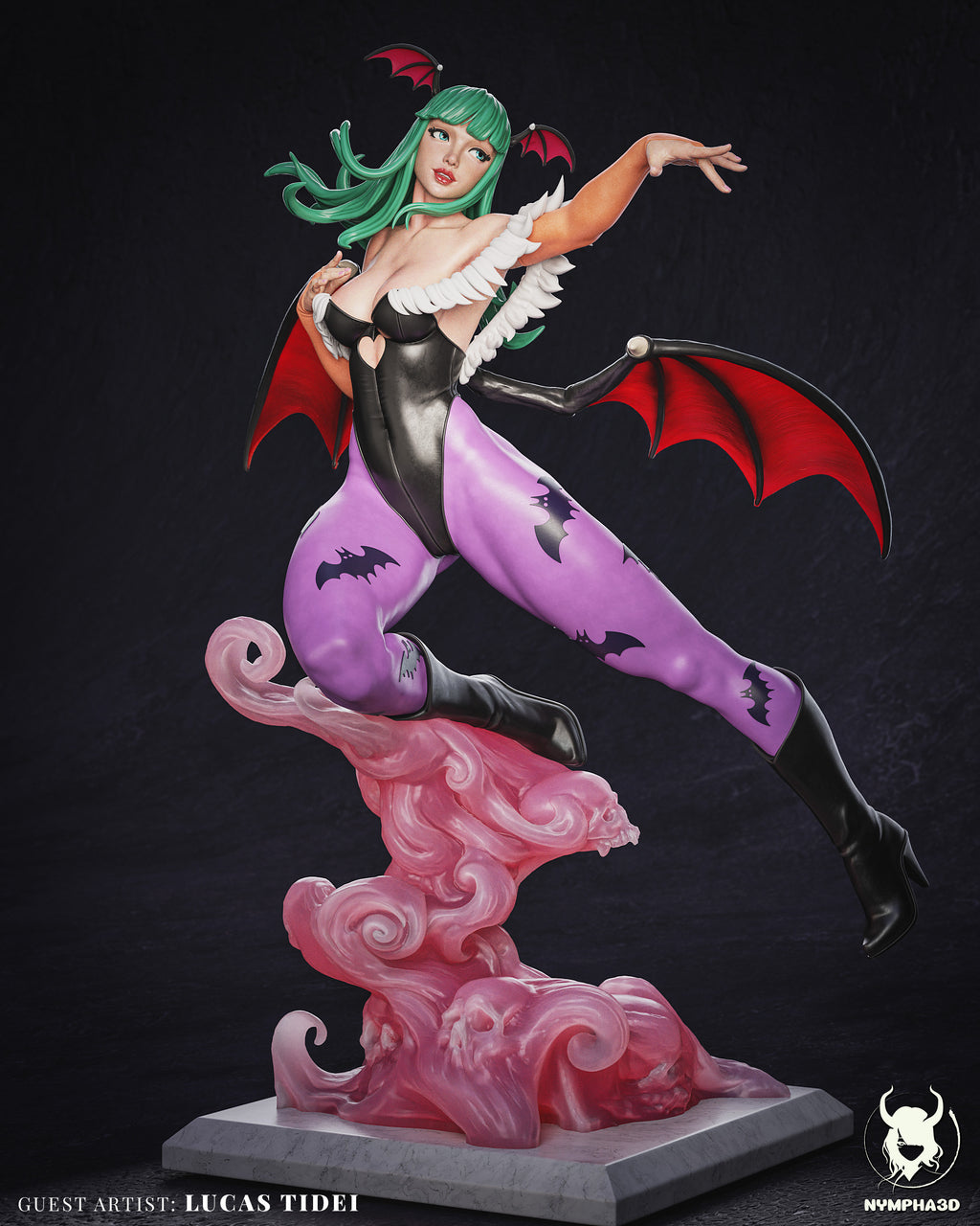 figurine Morrigan, figurine a peindre
