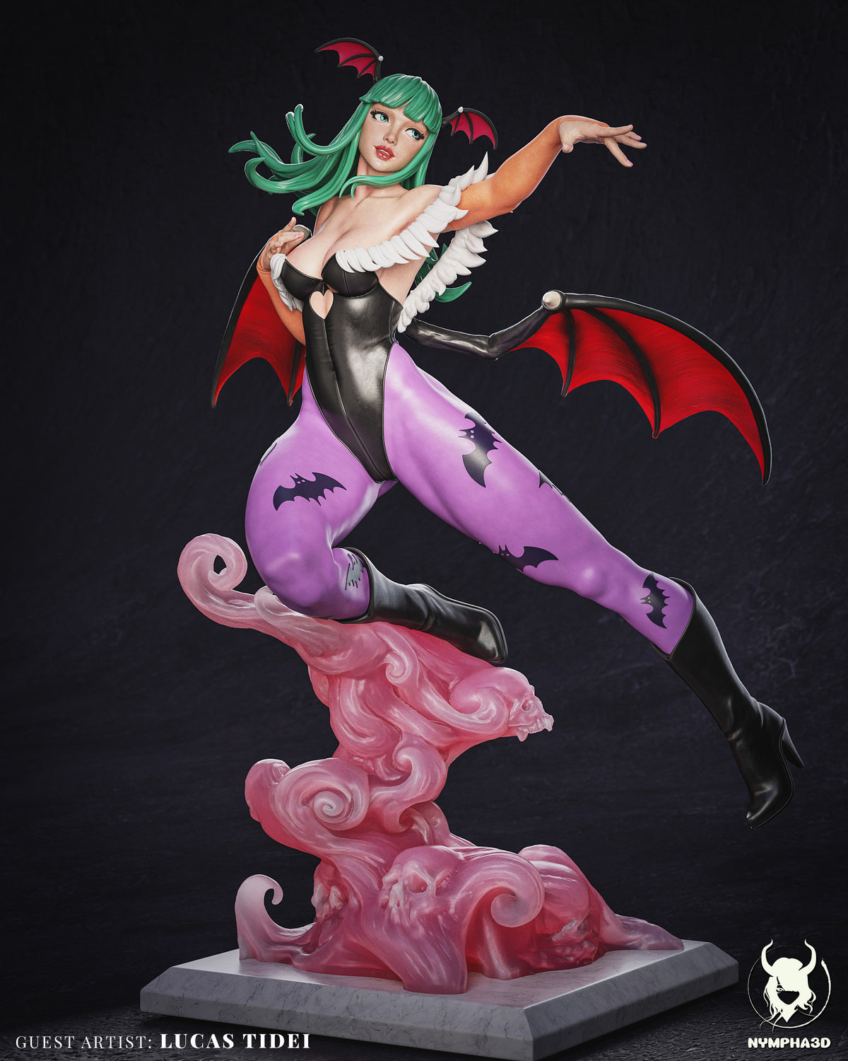 figurine Morrigan, figurine a peindre