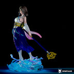 figurine a peindre, yuna, final fantasy x
