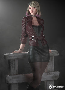 figurine maria, figurine silent hill 2, figurine a peindre, silent hill 2, maria silent hill, james sunderland, pyramid head