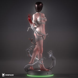 figurine a peindre, figurine elfen lied, figurine lucy