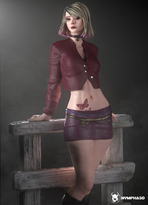 figurine maria, figurine silent hill 2, figurine a peindre, silent hill 2, maria silent hill, james sunderland, pyramid head