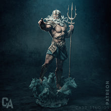 Charger l&#39;image dans la galerie, figurine poséidon, figurine mythologie grecque
