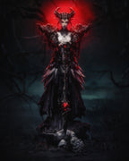 figurine reine sombre, dark fantasy