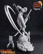 Nier, 2b, figurine 2b, figurine nier, androïde