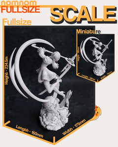 Nier, 2b, figurine 2b, figurine nier, androïde