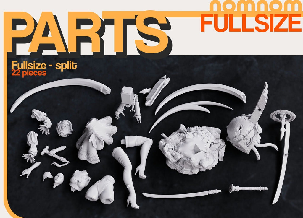 Nier, 2b, figurine 2b, figurine nier, androïde