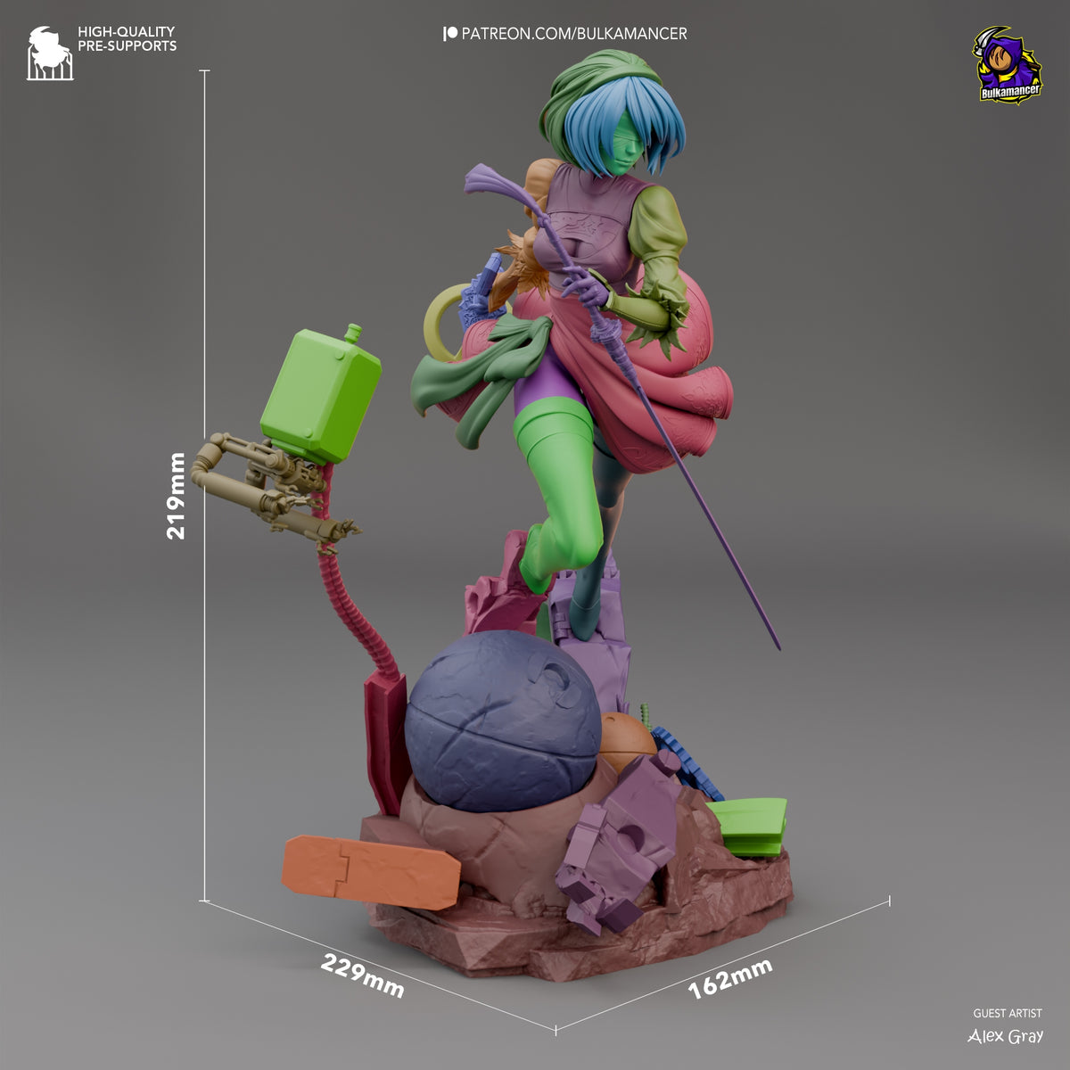 figurine 2b figurine nier, nier automata, figurine a peindre