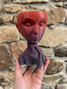 Pot de fleur femme