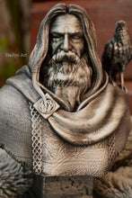 Load image into Gallery viewer, mythologie nordique, buste Odin, Odin, Thor, Daëlys Art
