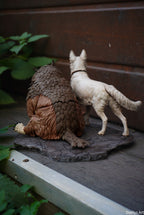 Figurine with or without paint - Scratchy and Owl Bear - Baldur's Gate 3