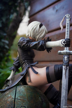 2b, figurine 2b, figurine nier, nier automata, figurine 9s