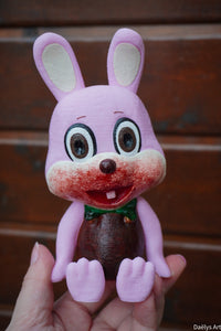 Silent Hill, Robbie Silent Hill, figurine de Robbie Silent Hill, Figurine Silent Hill, Robbie the Rabbit, Daëlys Art