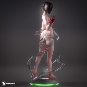 figurine a peindre, figurine elfen lied, figurine lucy