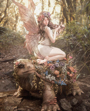 Load image into Gallery viewer, figurine a peindre, figurine fée, fée des fleurs
