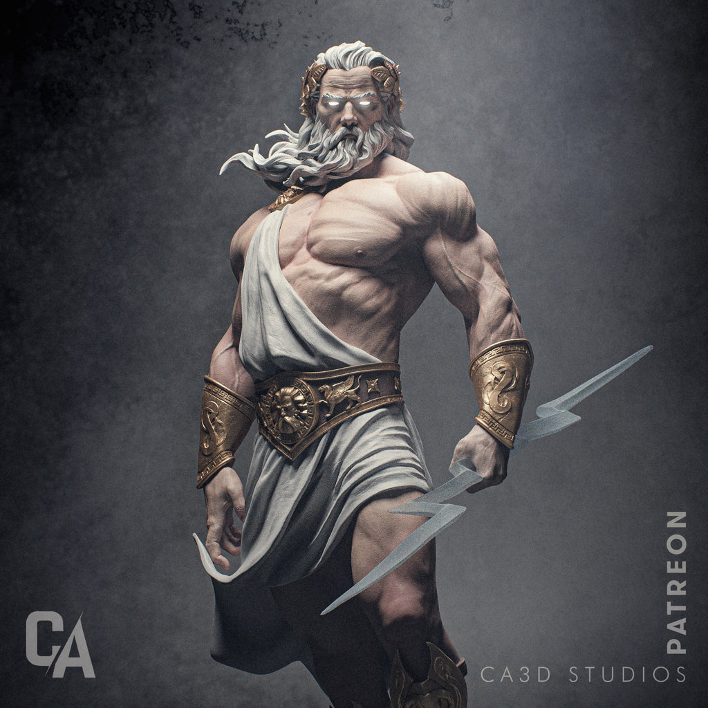Figurine to paint - Zeus