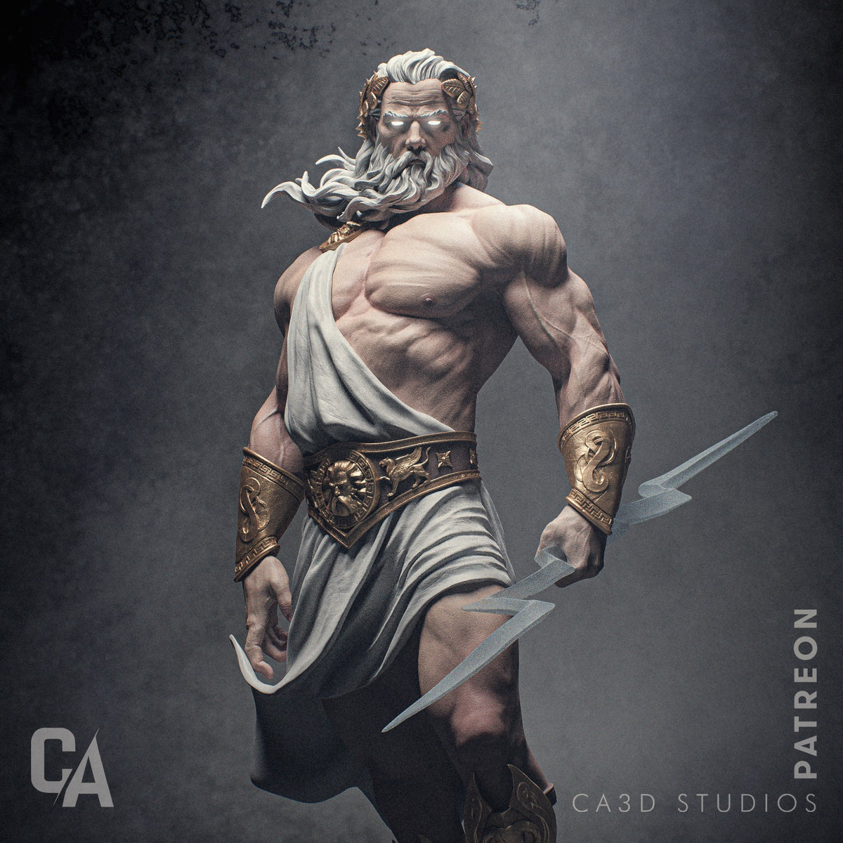 Figurine to paint - Zeus