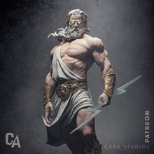 Charger l&#39;image dans la galerie, Figurine à peindre - Zeus
