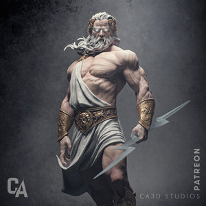 Figurine à peindre - Zeus