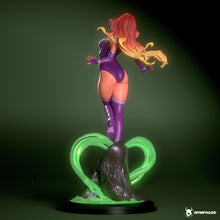 Charger l&#39;image dans la galerie, figurine starfire, dc comics, figurine a peindre, teen titans
