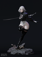 Charger l&#39;image dans la galerie, figurine 2b, figurine a peindre, figurine nier, nier automata

