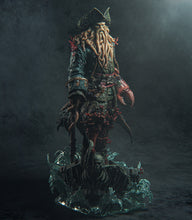 Charger l&#39;image dans la galerie, figurine a peindre, figurine davy jones, figurine pirate des caraibes, jack sparrow
