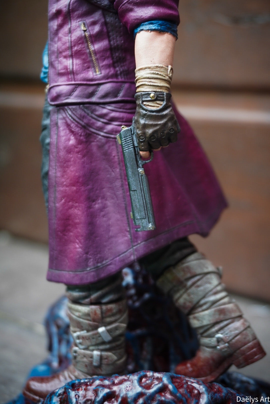 Figurine Dante, dante devil may cry, devil may cry, figurine a peindre