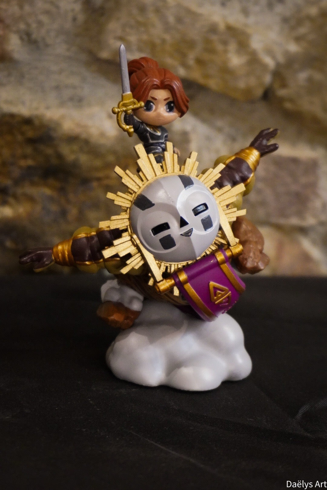 Figurine Esquie, figurine Maelle, Expedition 33, Clair obscur expedition 33, figurine verso, figurine lune, figurine Gustave, figurine Sciel, Monoco, Renoir