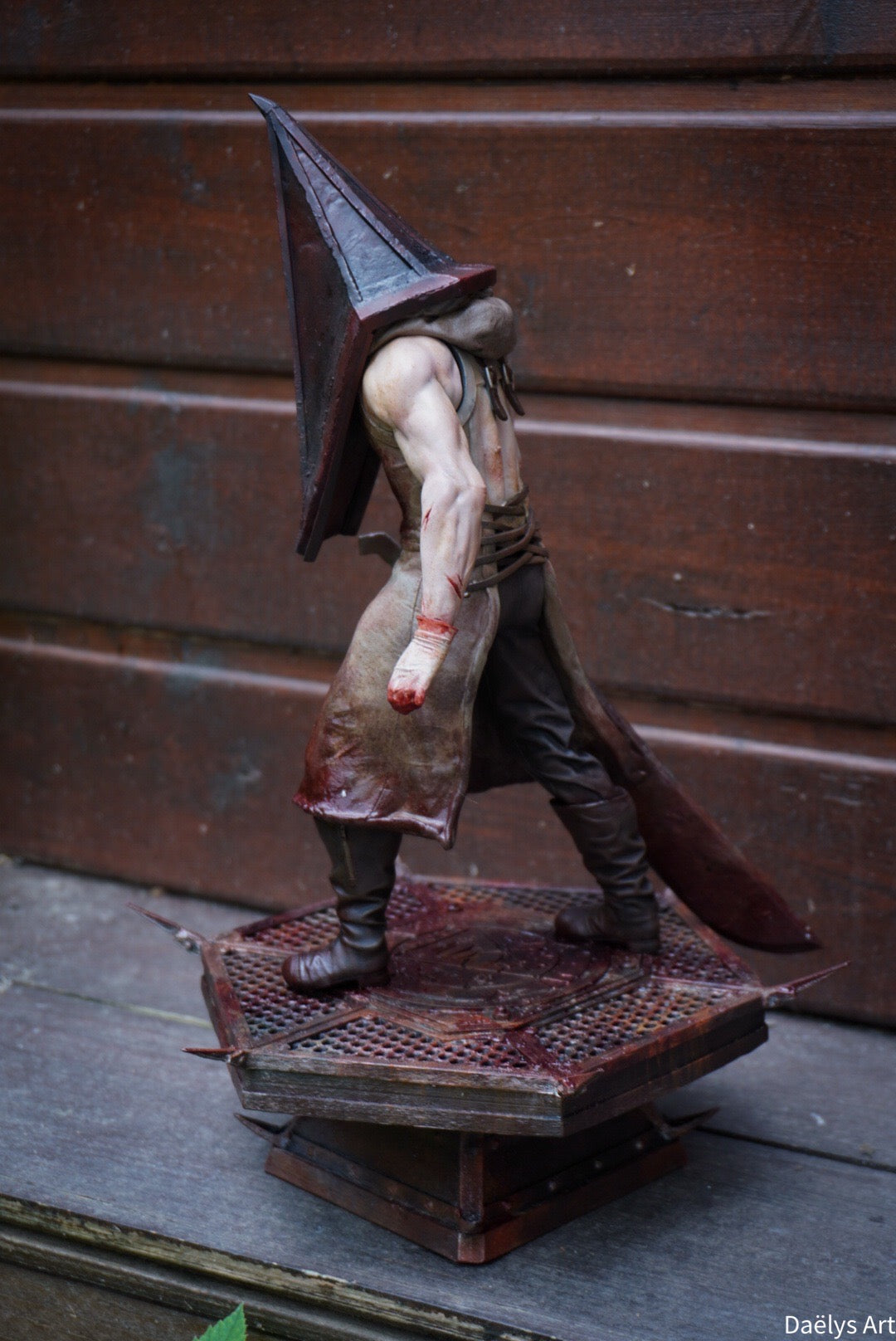 figurine pyramide head, figurine silent hill, figurine a peindre