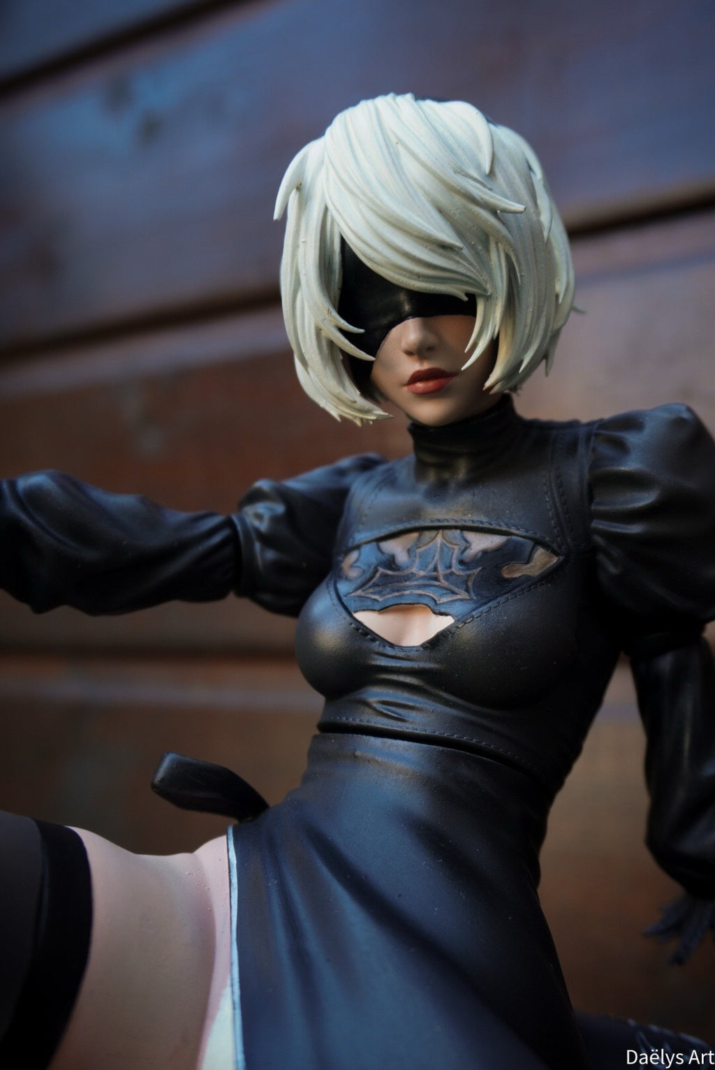 2b, figurine 2b, figurine nier, nier automata, figurine 9s