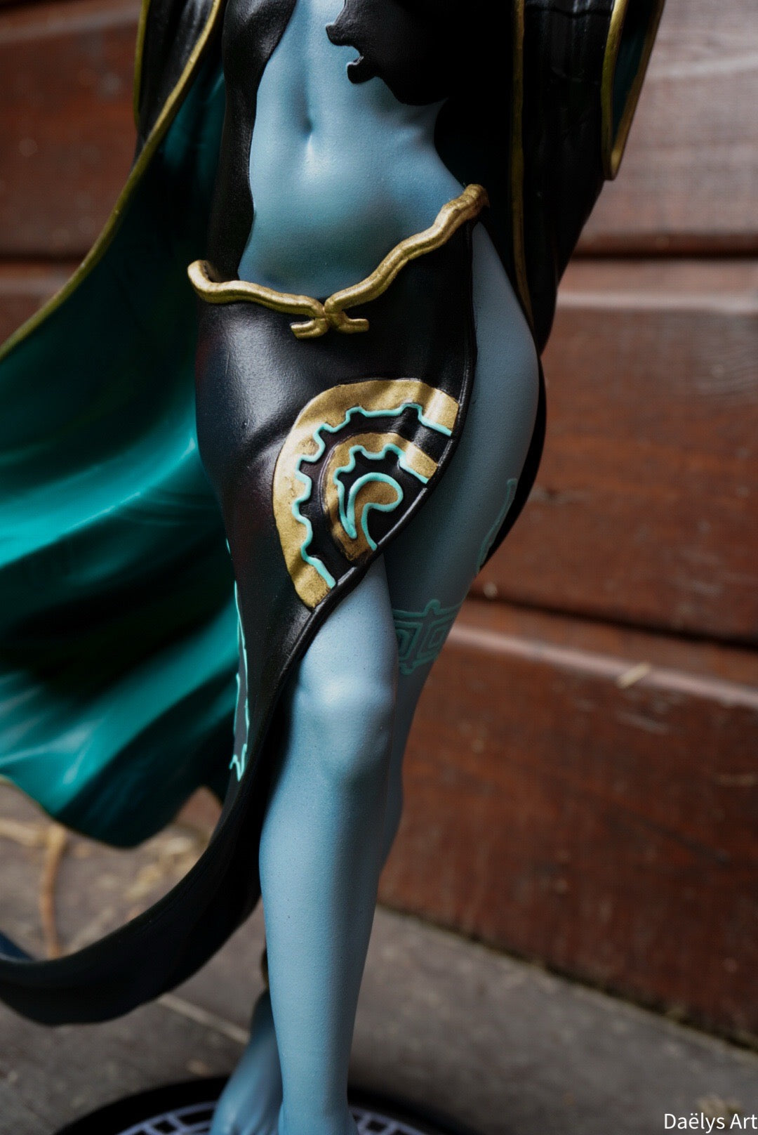 figurine midona, figurine zelda, link, twilight princess, figurine a peindre
