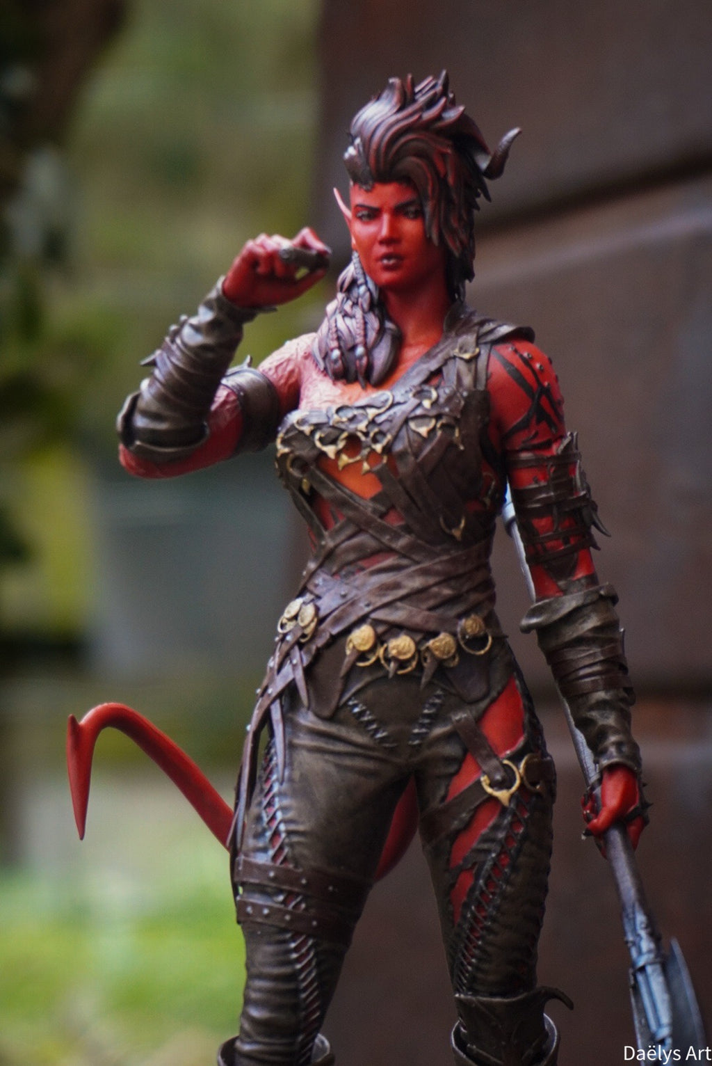 Figurine with or without paint - Karlach - Baldur's Gate