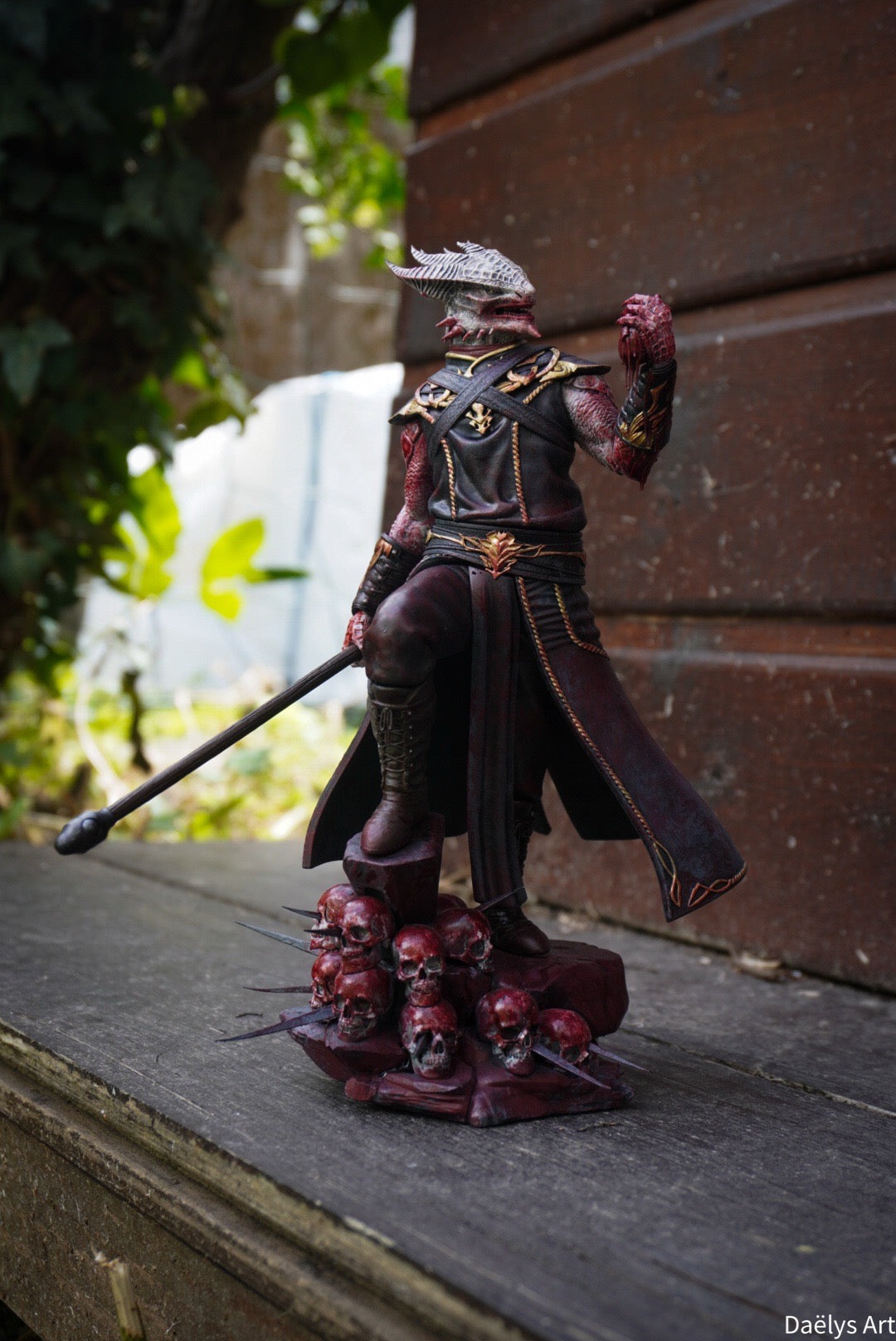 Figurine Baldur's Gate, figurine Dark Urge, figurine a peindre