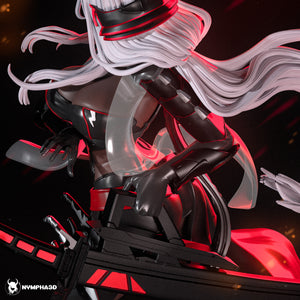 figurine a peindre, figurine femme cybersamurai