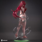 figurine a peindre, figurine elfen lied, figurine lucy