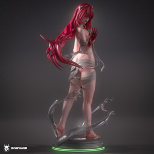 figurine a peindre, figurine elfen lied, figurine lucy