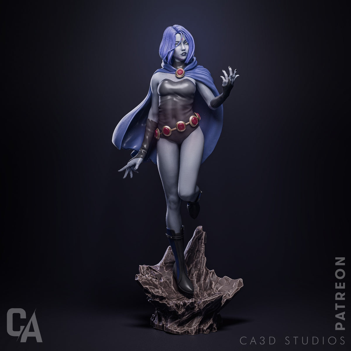 Figurine to paint - Raven
