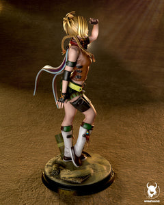 figurine FFX, figurine rikku FFX, figurine a peindre, final fantasy