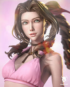 figurine aerith, figurine a peindre, figurine final fantasy 7, ffVII, figurine tifa