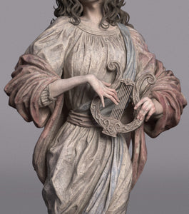 figurine muse mythologie, figurine a peindre, figurine déesse