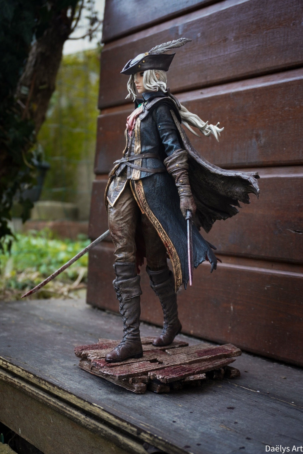 figurine lady maria, figurine bloodborne, figurine dark souls, figurine a peindre