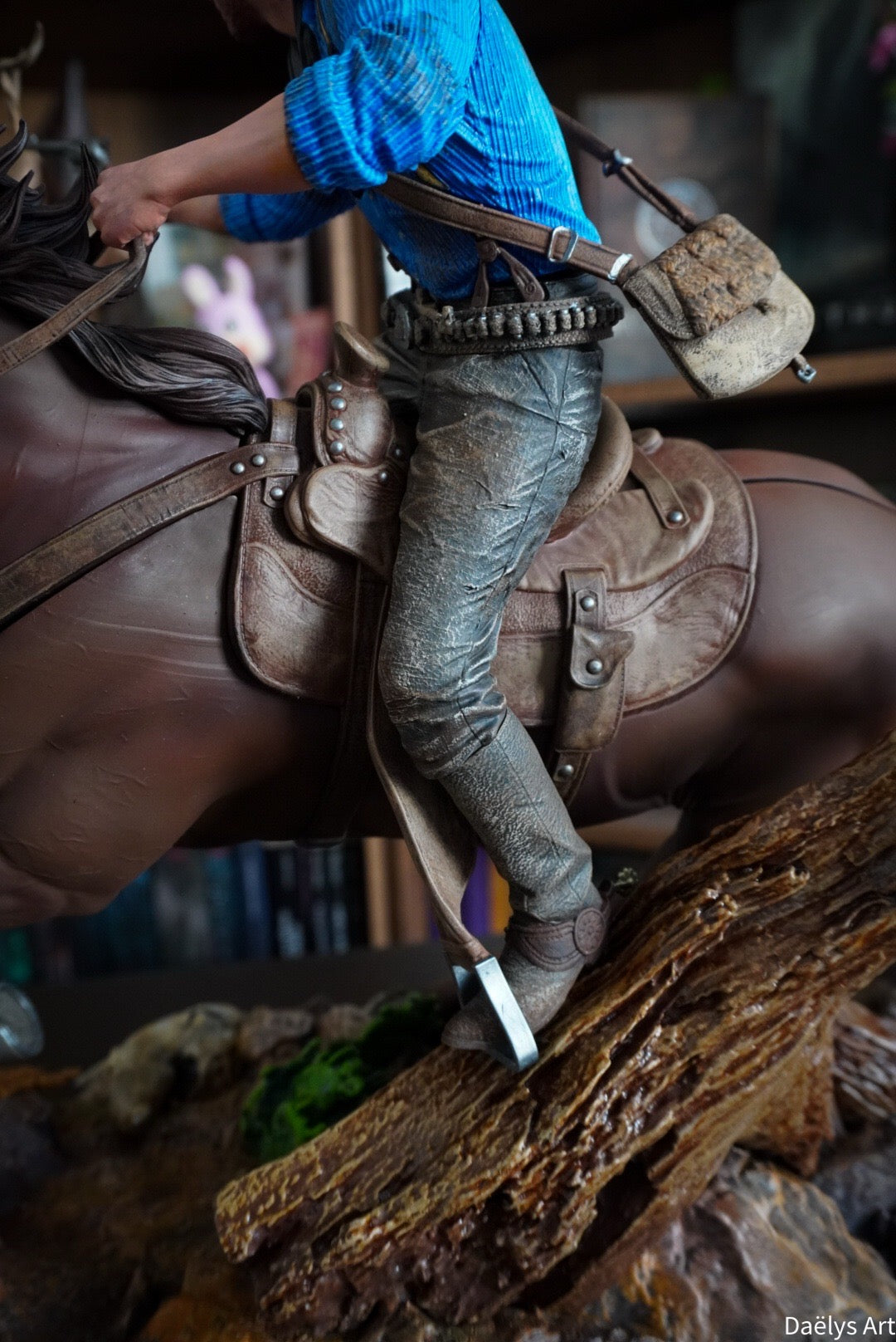 figurine Arthur Morgan, figurine red dead redemption 2, figurine a peindre, figurine de collection