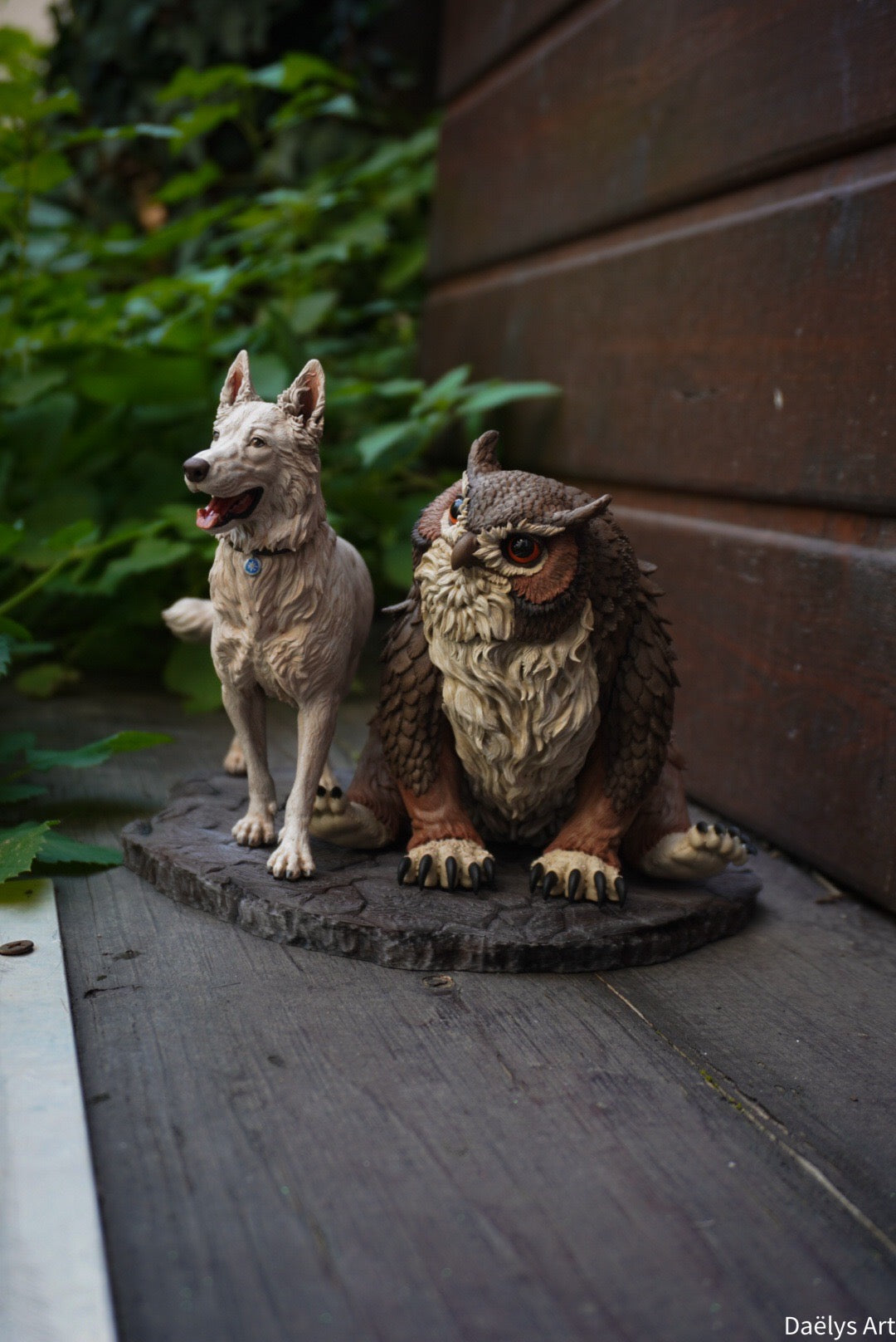 Figurine avec ou sans peinture - Gratouille et Ours Hibou - Baldur's Gate 3