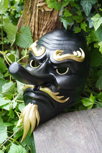Masque Tengu noir