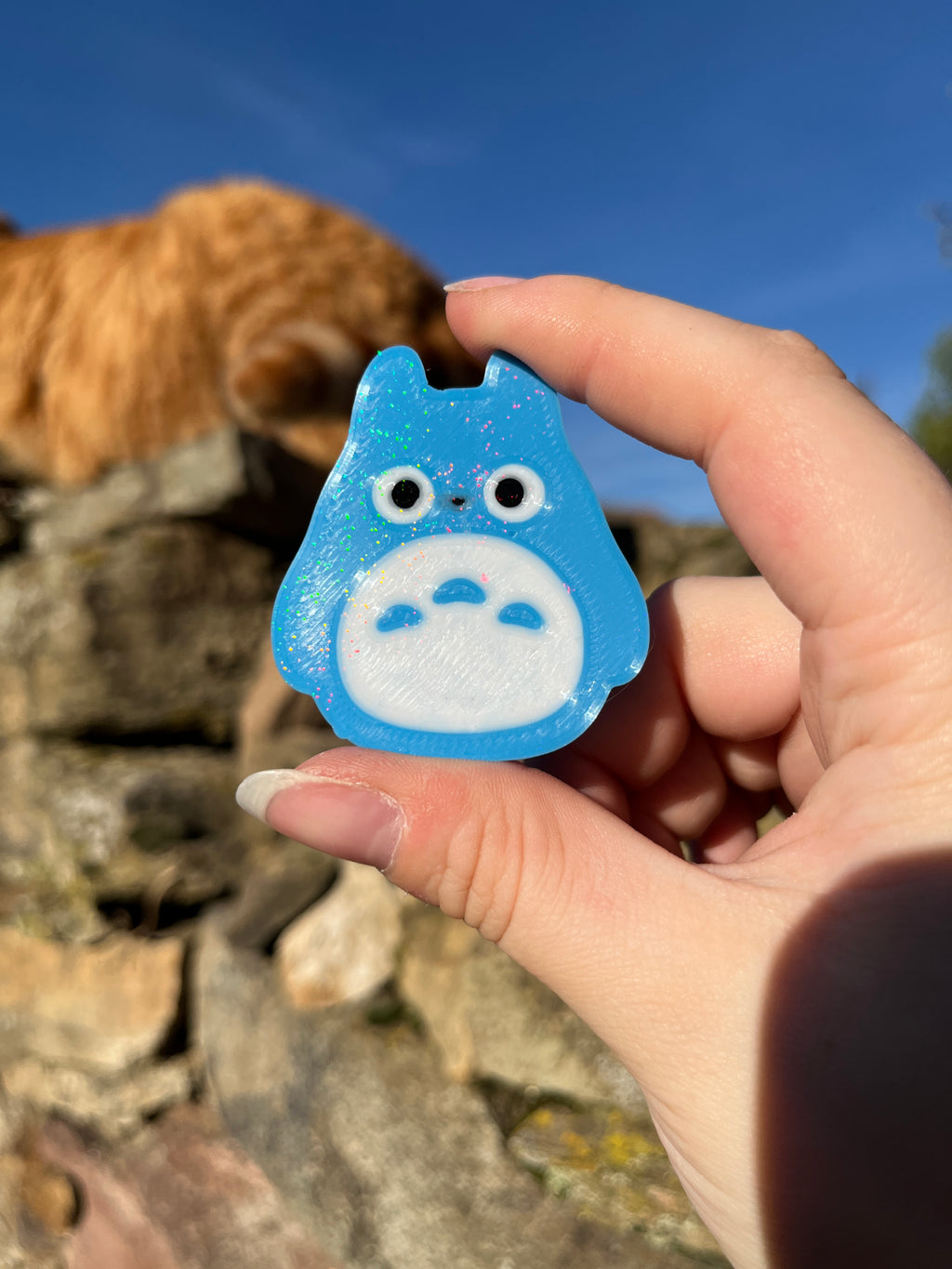 Pin's &amp; Magnet - Blue Totoro