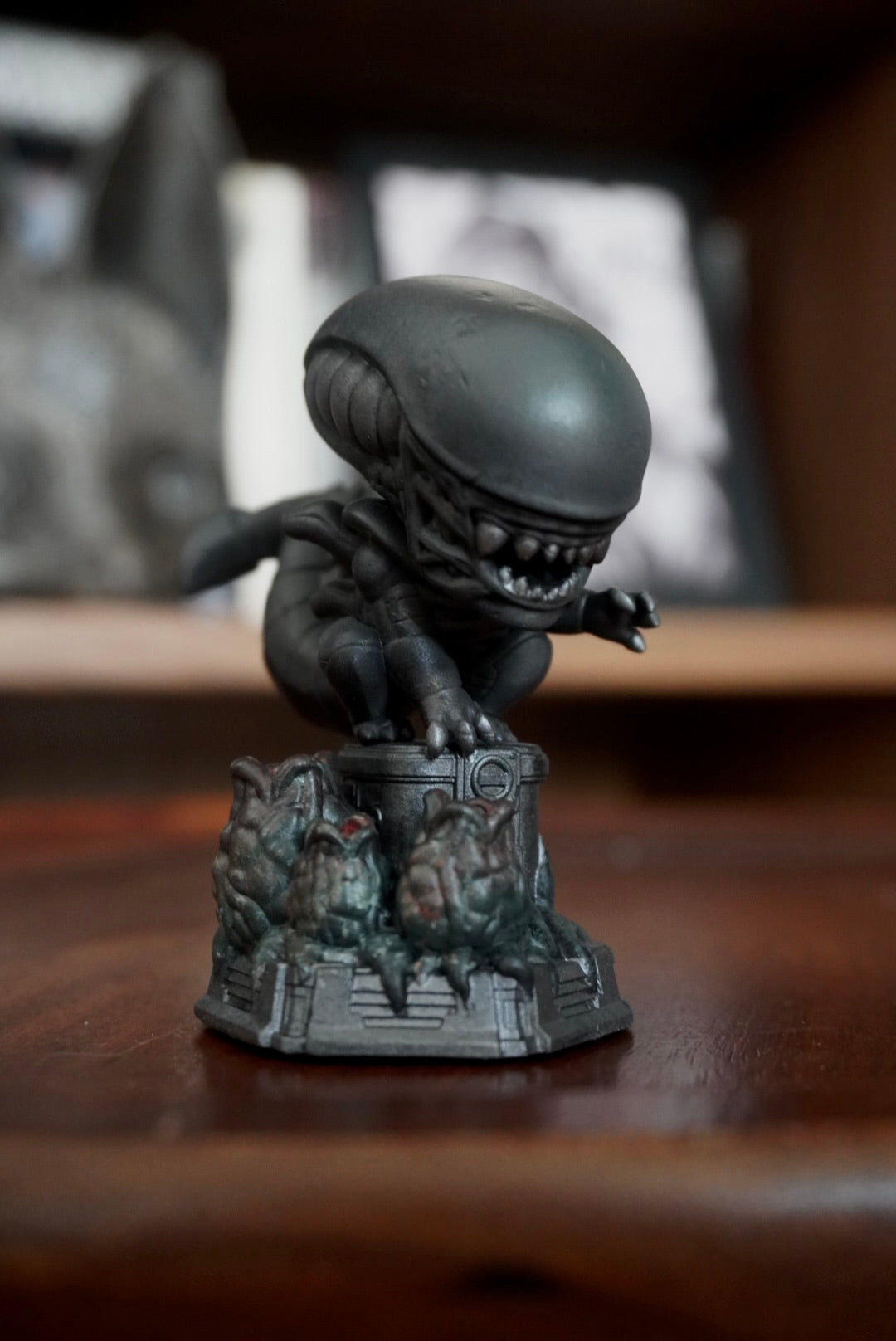 Alien, Xenomorph, Chibi, figurine à peindre, diorama