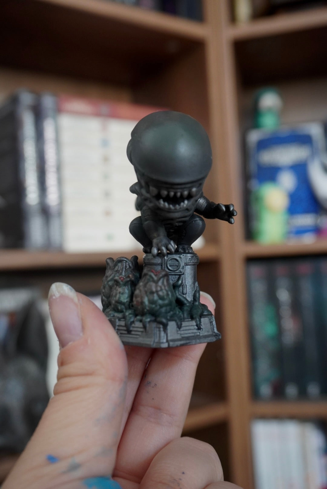 Alien, Xenomorph, Chibi, figurine à peindre, diorama