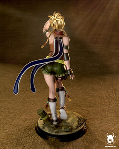 figurine FFX, figurine rikku FFX, figurine a peindre, final fantasy