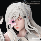 figurine a peindre, figurine zero, figurine drakengard, 2b, nier