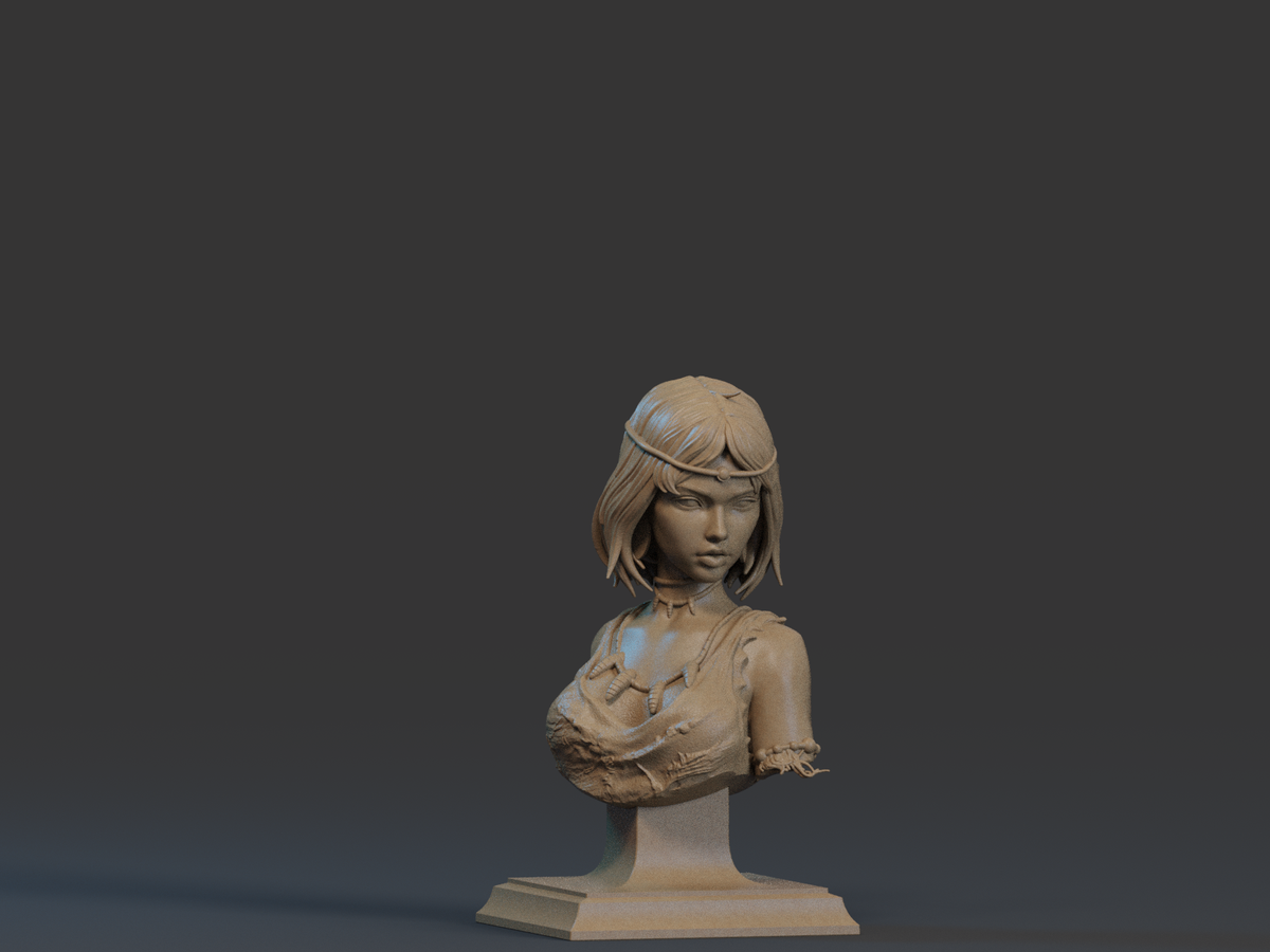 Figurine à peindre - San
